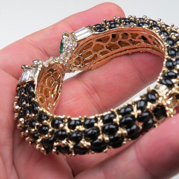 $300 Panter Fashion Bangle Hand Crafted Art Piece - Picture 4 of 4